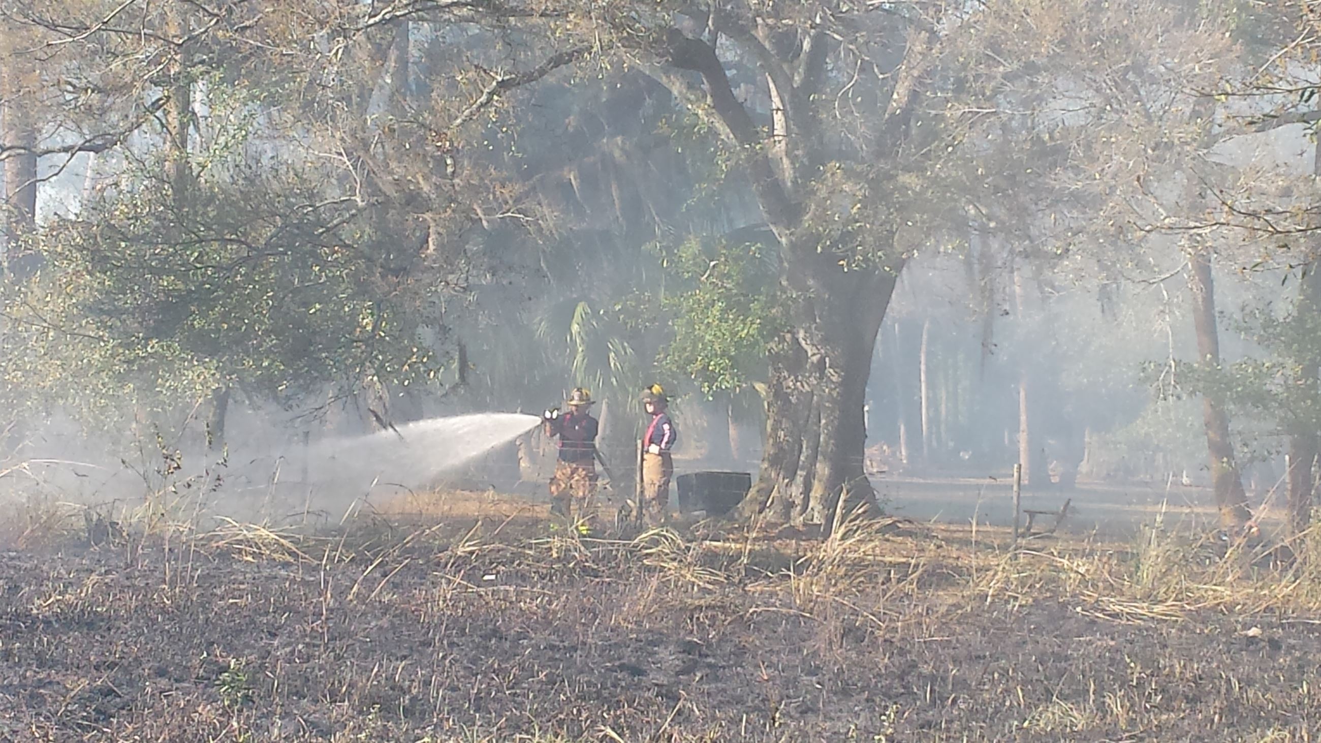 Trowbridge Brush Fire